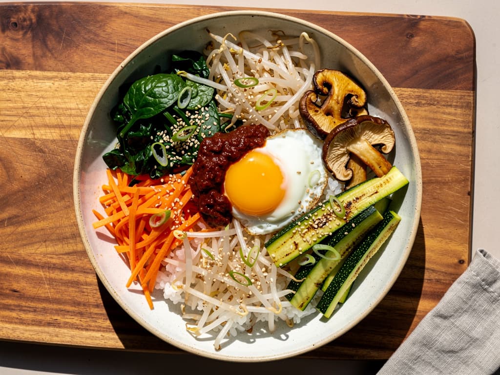 Vegetable Bibimbap