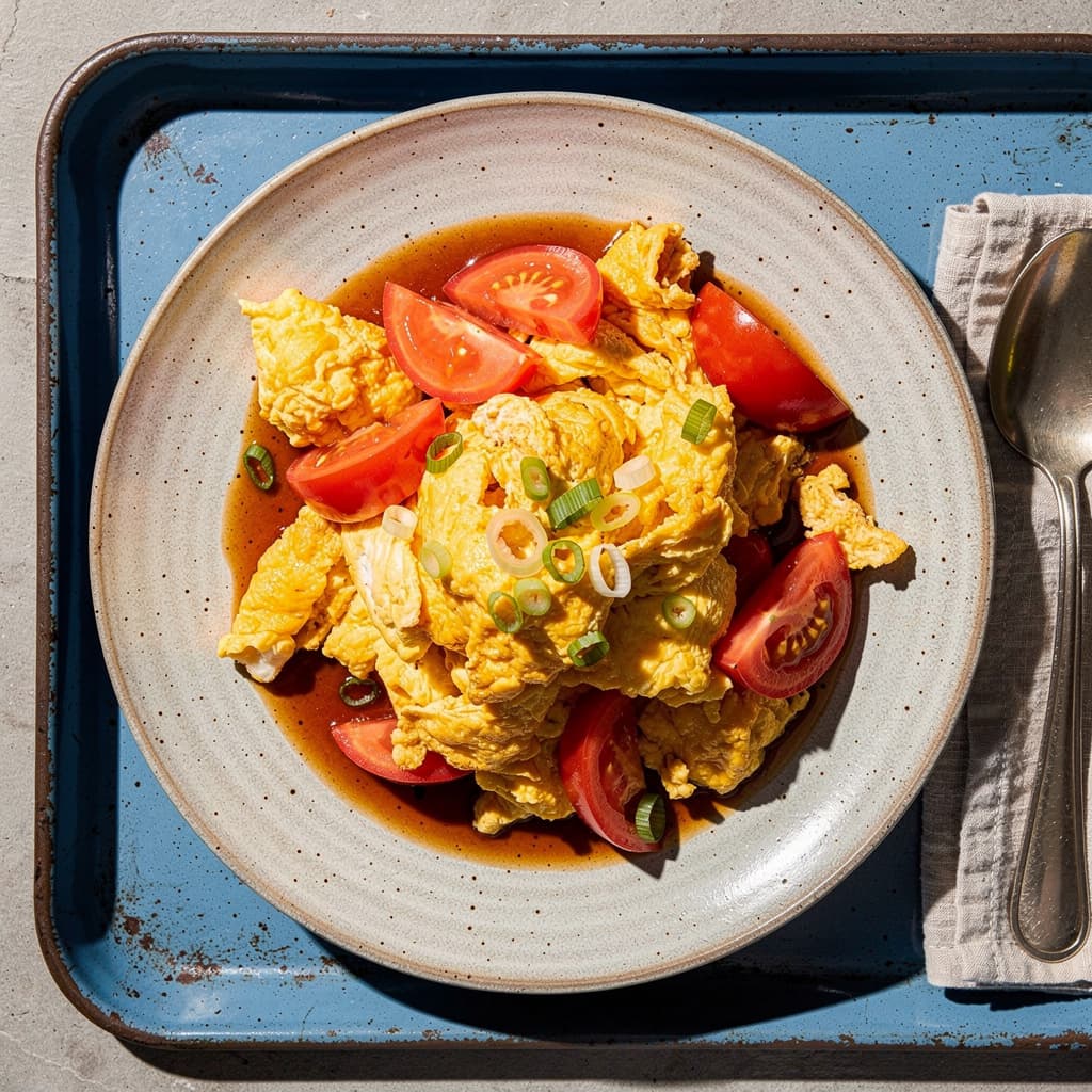Chinese Tomato and Egg Stir-Fry